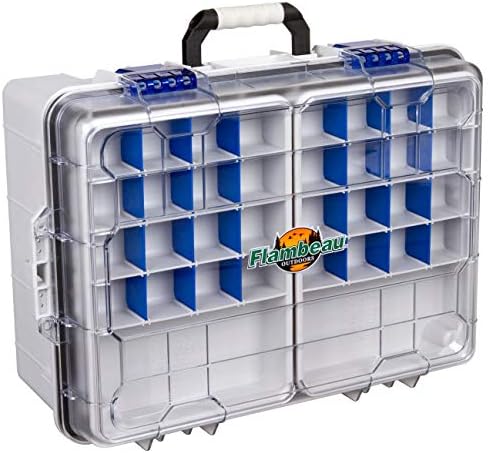 Flambeau Outdoors Waterproof Satchel 4000, Glide Trays, Gray, 18.7in by FlambeauOutdoors