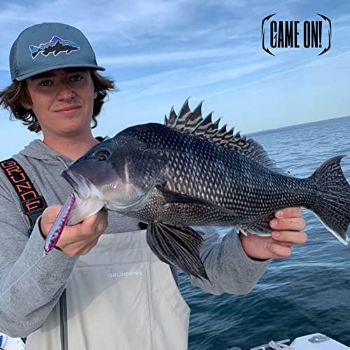Game On! EXO Jigs™ - Shatter Resistant Jig - Saltwater Lures for Long-Distance Casting - Durable 4X VMC Hooks for Tuna - Image 6