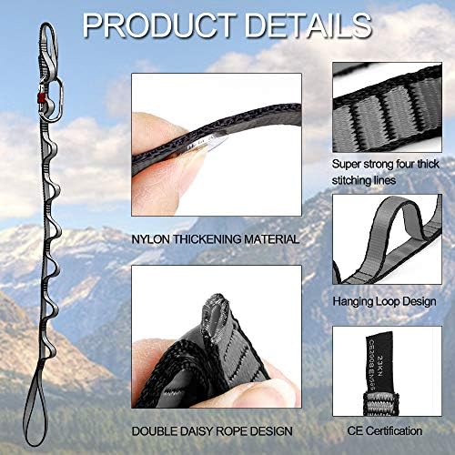 23KN (5070 lbs) Heavy Duty Straps, 2 Pack Adjustable Daisy Chain Webbing - Image 4