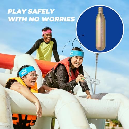 24G Co2 Cartridge Cylinder for Life Vest, Accessory for C02 PFD Rearming Kit, for Auto/Manual Inflating Life Jacket, for Adult, Used for Fishing, Surfing, Sea/Ocean Activities 2Pack - Image 5