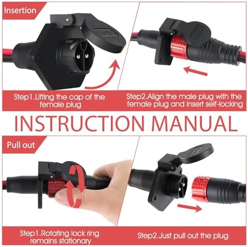 Trolling Motor Plug,12V/24V/36V/48V Trolling Motor Plug for Minn Kota Boat - Image 6