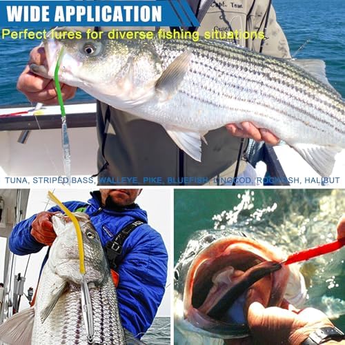 Diamond Jigs Saltwater Fishing Lures, Bottom Bouncing Sinking Casting Lures - Image 6
