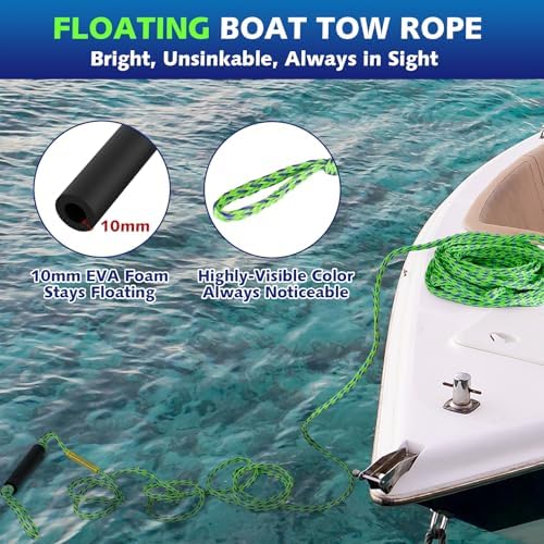 60FT 3-6K Boat Tow Rope for Tubing - Image 4