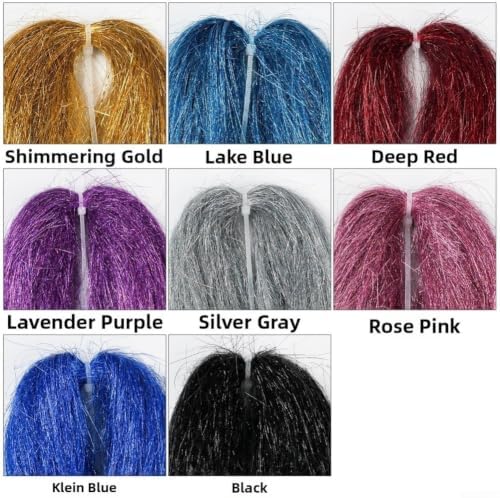 5-Color Fly Tying Fiber Pack Soft Synthetic Hair for Lures - Image 4