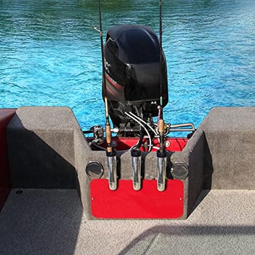 AMYSPORTS Steel Wall Rod Holder Fishing Stainless Mount Rod Holder Marine Side Boat Pole Holders Kayak Saltwater Freshwater - Image 7