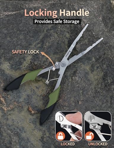 Hook Remover Fishing Pliers,Stainless Steel Fishing Tools - Image 3