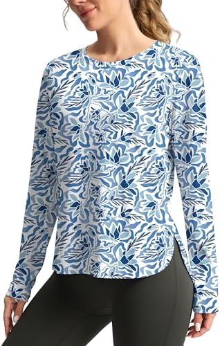 G Gradual Women's Sun Shirts UPF 50+ Long Sleeve Workout Hiking Tops by GGradual