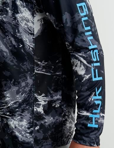 HUK Men's Pursuit Vented Long Sleeve Fishing Shirt (+30 UPF) - Image 4