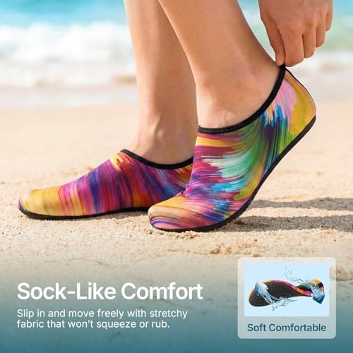 Water Shoes for Women Men Quick-Dry Aqua Socks Swim Beach Outfits Barefoot - Image 4