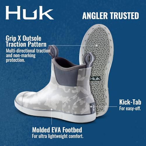 HUK mens Rogue Wave Shoe, High-performance Fishing & Deck Boot - Image 5