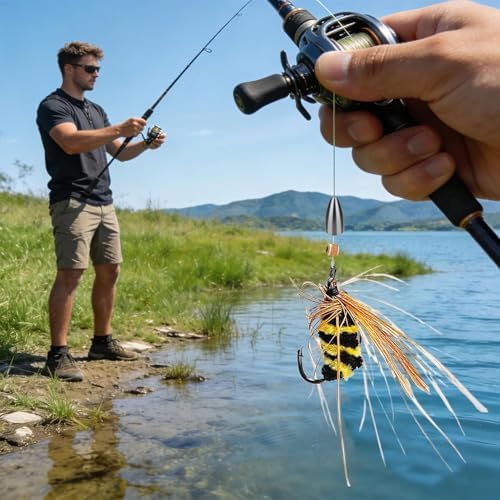 Fly Fishing Lures Assorted Realistic Swimbait with Hook - Image 2