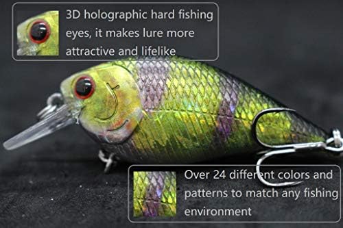 Minnow Crankbait for Bass Fishing Bass Lure Jerkbait Fishing Lures and Tackle Box - Image 5