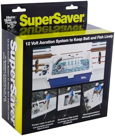 Marine Metal Super Saver Live Well Bait System & Aerator Kit - Image 2