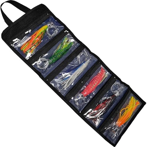 Set 6 Pcs Saltwater Trolling Lure 6.5/7/9 inch Marlin Deep Sea Fishing Bait - Image 3