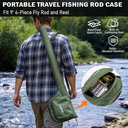 QualyQualy Fly Fishing Combo with Chest Pack, Fly Fishng Net - Image 4