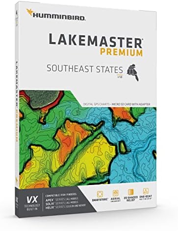 Humminbird LakeMaster Premium Map SD Card for Fish Finders - Image 2
