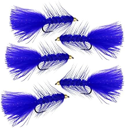 10Pcs Wooly Bugger Fly Fishing Flies for Trout, Bass and Salmon-Streamer Assortment Wet Flies - Image 4