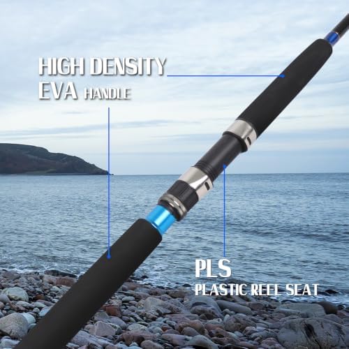 Fiblink Fishing Jigging Rod Saltwater Spinning Rod 6ft 1 Piece Heavy Jig Spin Rod Fishing Pole 30-50lbs/50-80lbs - Image 3