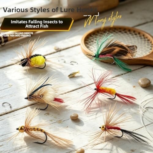High Carbon Steel Fly Hooks 64PCS Barbed Design(77g, Pack Of 100) - Image 6