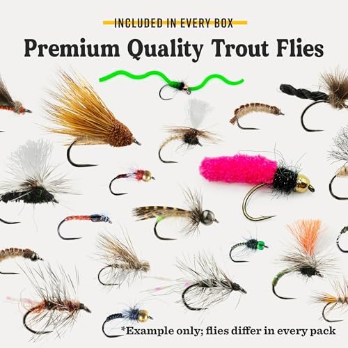 Postfly Trout Fly Fishing Kit, Premium Flies for Rainbow Trout, Brown Trout and Brook Trout - Image 3