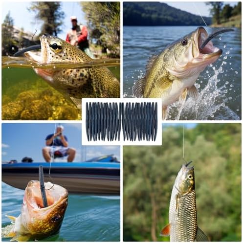 5'' Senko Bait Soft Stick Worms for Wacky Rig Bass Fishing - Image 6