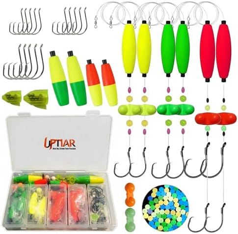 Catfish Float Rigs Kit - 6 Pre-Tied Floating Santee Cooper Rigs by Unknown