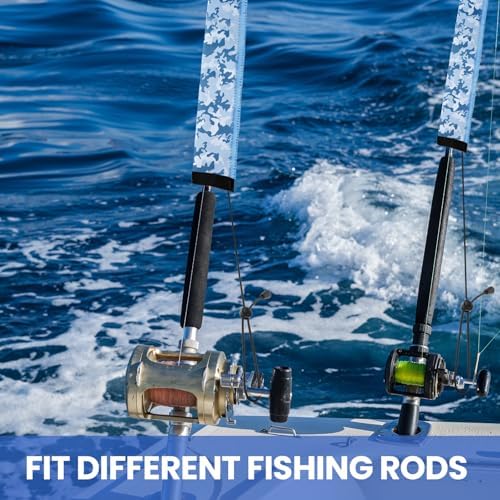 Neoprene Camo Fishing Rod Sleeves,Fishing Pole Sleeves,Fishing Rod Socks - Image 6