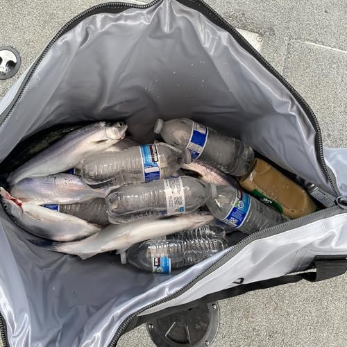 Buffalo Gear Insulated Fish Cooler Bag Portable Fish Kill Bag Keep Ice-cold More Than 48 Hours - Image 6