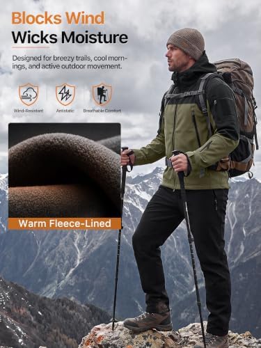 FREE SOLDIER Men's Hooded Waterproof Softshell Jacket - Image 4