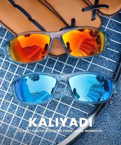 KALIYADI Sports Polarized Sunglasses Men UV400 Protection for Fishing Driving Cycling - Image 2