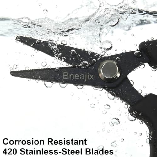 4.5" Fishing Scissors, PTFE-Coated Stainless Steel Line Cutter - Image 4
