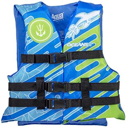 Aqua Oceans 7 Life Jacket for Kids - US Coast Guard Approved Life Vest for Infant, Child & Youth Boys and Girls, Open-Side PFD for Boating, Swimming & Water Sports - Image 5