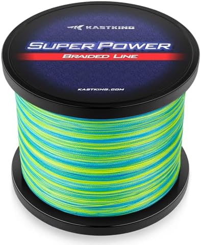 KastKing Superpower Braided Fishing Line, Abrasion Resistant Braid Line by KastKing