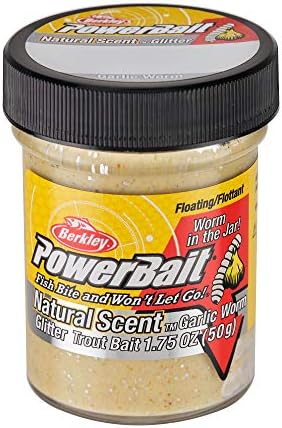Berkley PowerBait Natural Glitter Trout Fishing Dough Bait by Berkley