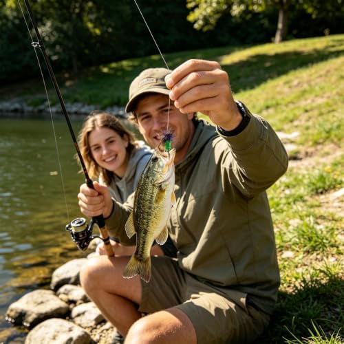 Fly Fishing Lure 24 Piece Lightweight Butterfly Shape Trout Bait Hooks Fish - Image 2