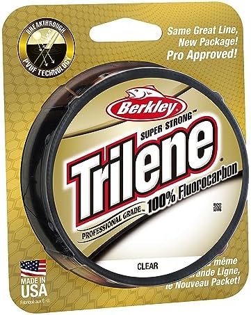 BerkleyTrilene 100% Fluorocarbon Clear 0.015in | 0.38mm by Berkley
