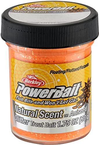 Berkley PowerBait Natural Glitter Trout Fishing Dough Bait by Berkley