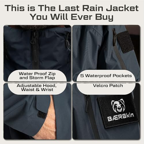 BÆRSkin Heavy-Storm Waterproof Rain Jacket 2.0 - Image 7