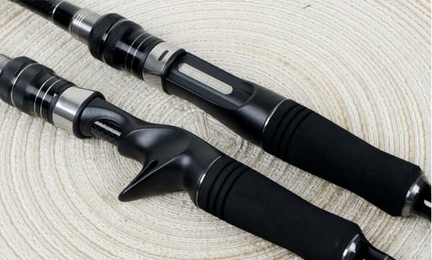 Telescopic M Carbon Fishing Rod Portable Spinning Casting Travel - Image 2