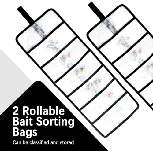 Roll Up Fishing Lure Wraps Set 2pcs Protective Tackle Organizer - Image 4
