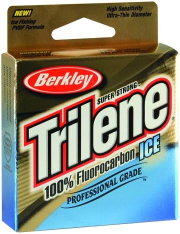 Berkley Trilene 100% Fluorocarbon Ice Fishing Line by Berkley
