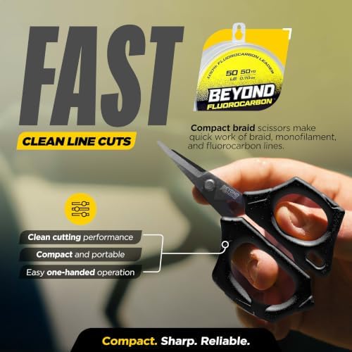 Beyond Fishing 5-Piece Fishing Tool Kit - Pliers, Fillet Knife, Hook Remover, Lip Gripper, and Braid Scissors - Saltwater Fishing Gear and Fishing Essentials for Men - Image 5