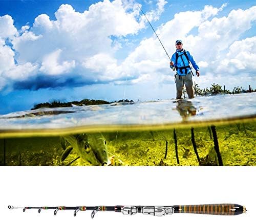 Joyzan Telescopic Fishing Rod, Portable Retractable Fish Pole Combo Kit - Image 2