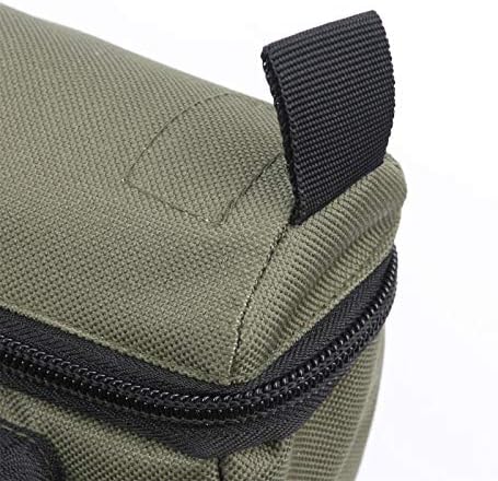 M MAXIMUMCATCH Maxcatch Fly Fishing Rod Case with Reel Pouch, Complete Protection Bag for 9FT 2/4 Piece Rods (Green, For 7.5' 4sec Fly Rod Length: 25.9'') - Image 5