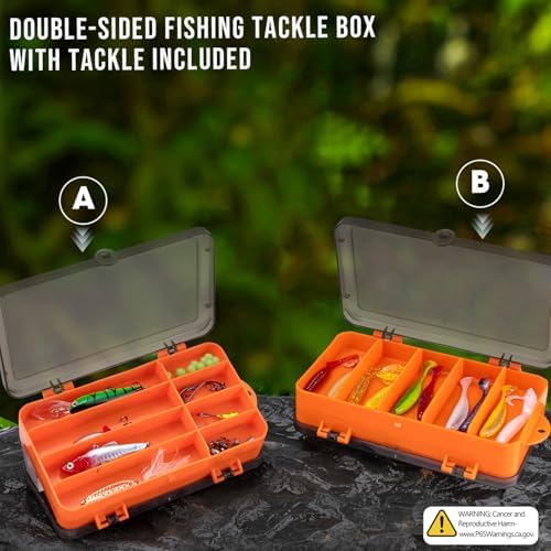 THKFISH Fishing Rod & Reel Combo with Backpack, Fishing Tools Tackle Box - Image 5