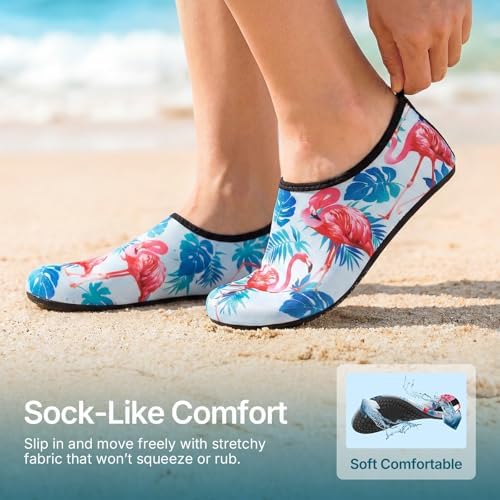 Water Shoes for Women Men Quick-Dry Aqua Socks Swim Beach Outfits Barefoot - Image 4