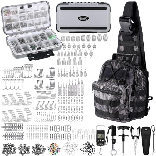 Winnerwhy 397 Pcs Fishing Tool Kit Fishing Gear & Gift by WinnerWhy