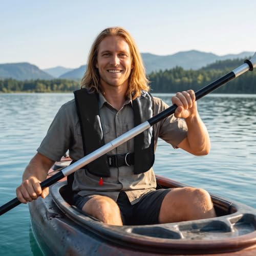 Manual Inflatable Life Jacket,Preserver PFD for Adults,Life Vest for Adults,Supports Weight up to 330 pounds - Image 5