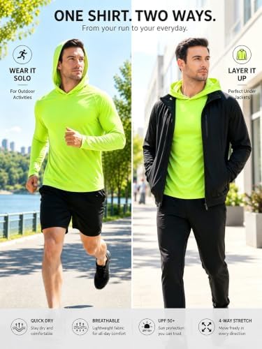 ZITY Men's Lightweight Pullover Hoodie UPF 50+ Fishing Shirts Sweatshirt - Image 3