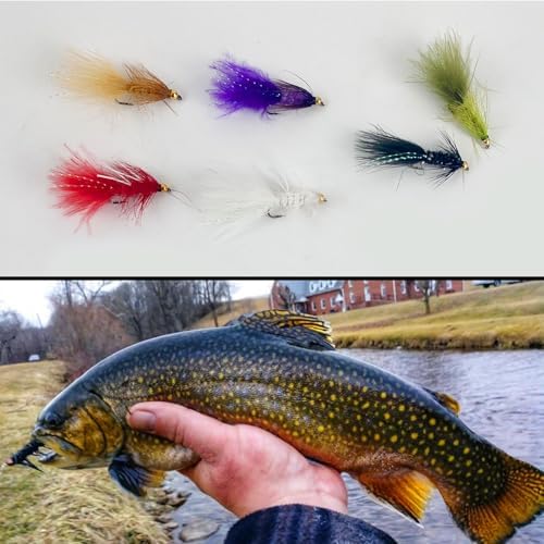 64 Pcs Fly Fishing Flies Assortment Kit with Fly Box - Image 7